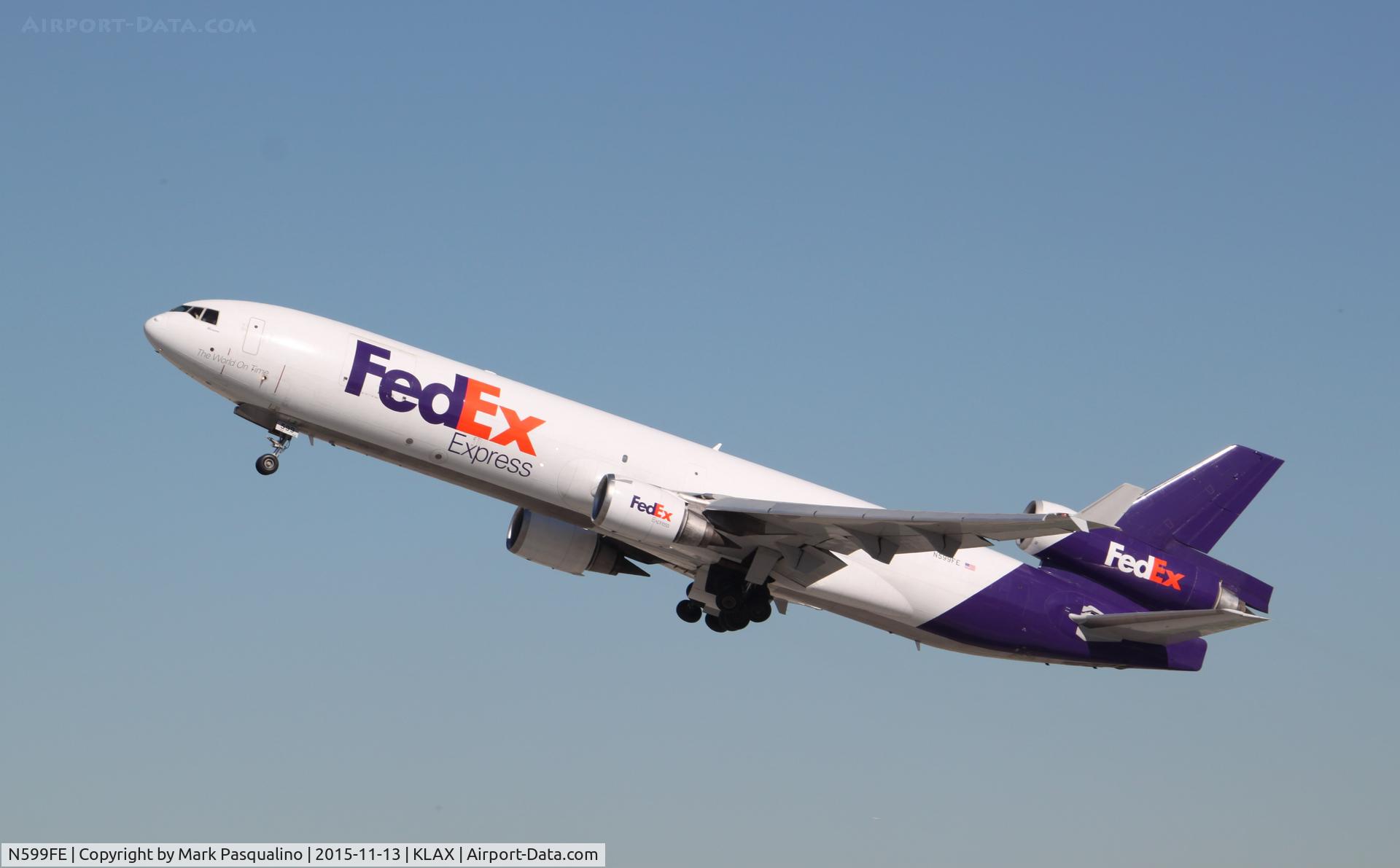 N599FE, 1993 McDonnell Douglas MD-11F C/N 48598, MD-11F