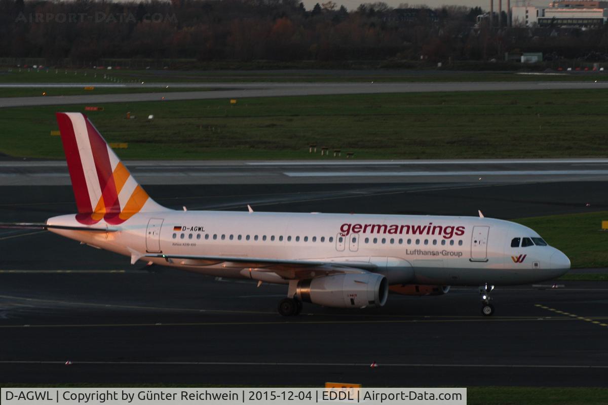D-AGWL, 2008 Airbus A319-132 C/N 3534, Arriving