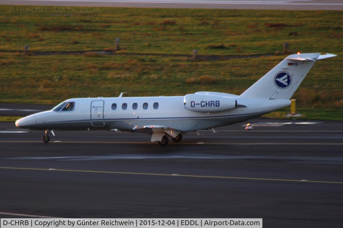 D-CHRB, 2013 Cessna 525C CitationJet CJ4 C/N 525C-0144, Late afternoon arrival