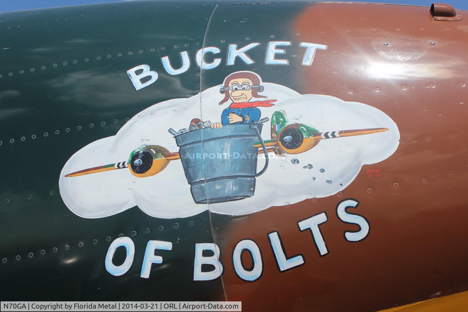 N70GA, 1946 Beech D18S C/N A-177, Bucket of Bolts - not a real C-45, just a Beech 18 - but we'll call it a C-45 here