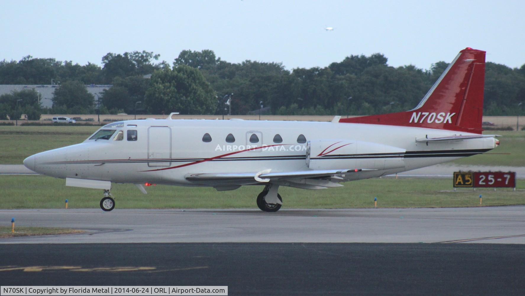 N70SK, 1980 Rockwell International NA-265-65 Sabreliner 65 C/N 465-33, Sabreliner
