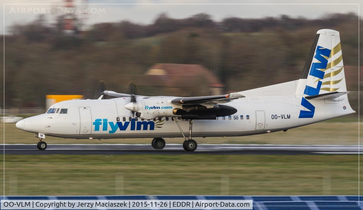 OO-VLM, 1988 Fokker 50 C/N 20135, Fokker 50,