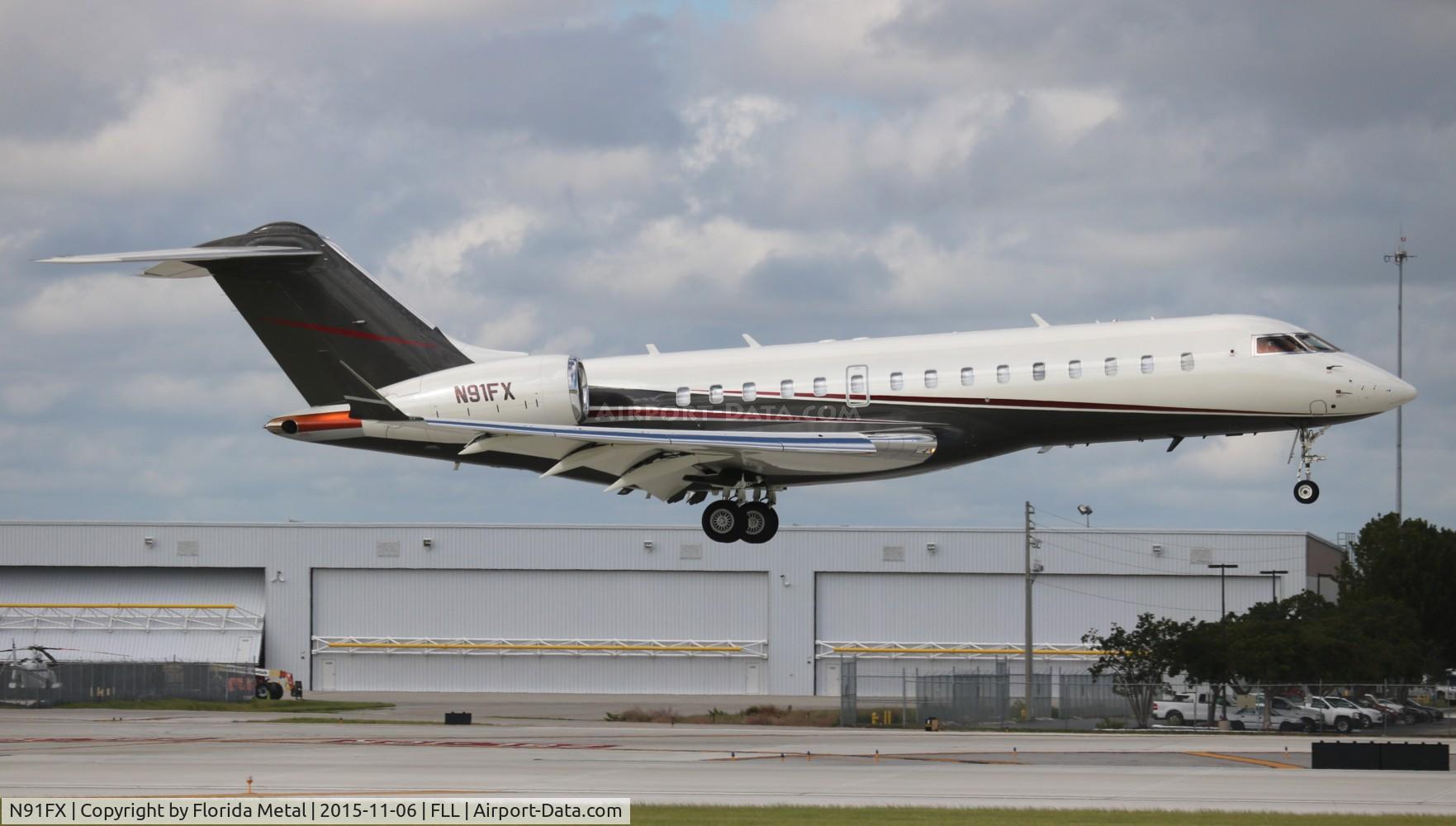 N91FX, 2000 Bombardier BD-700-1A10 Global Express C/N 9054, Global Express