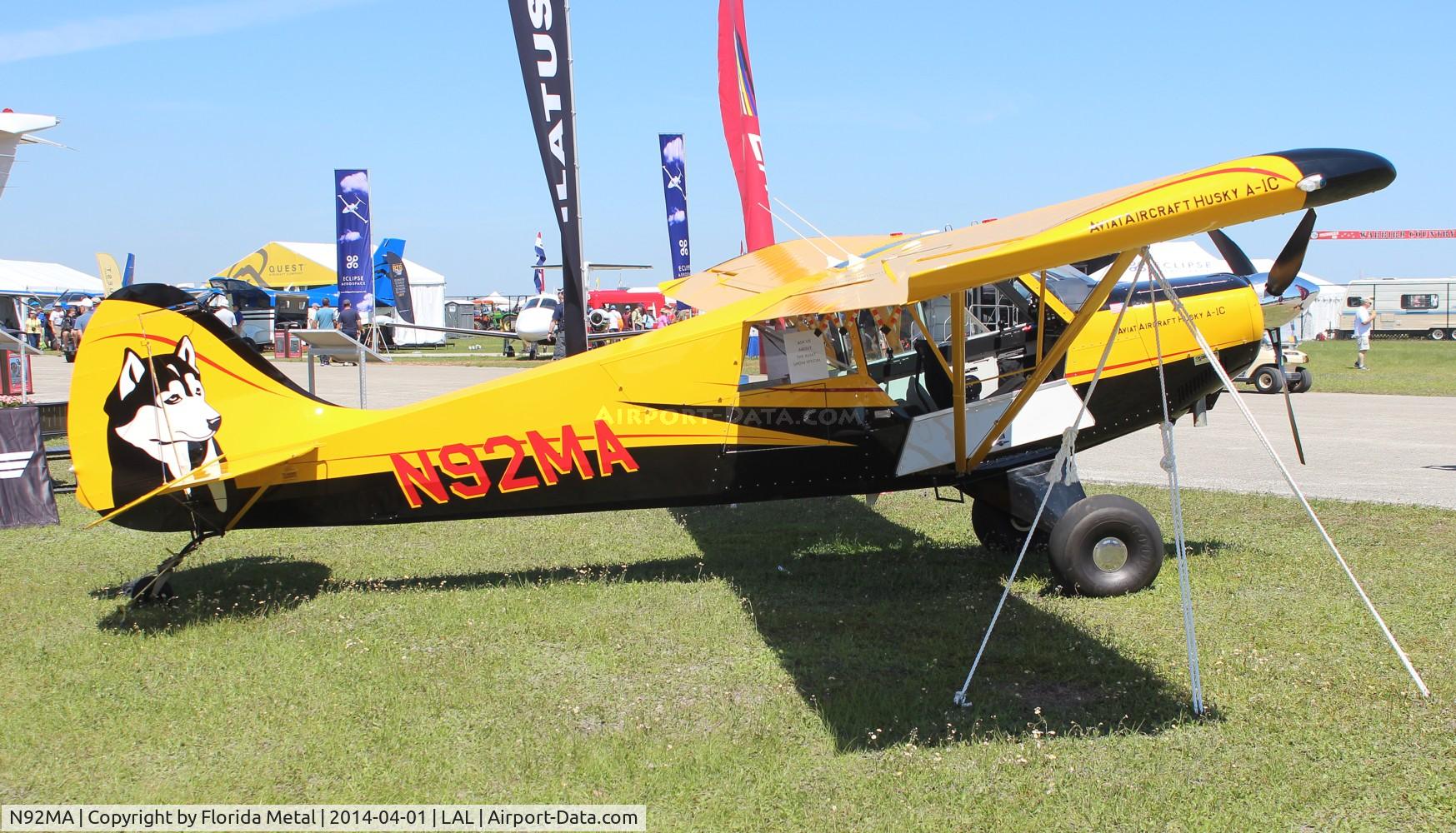 N92MA, 2012 Aviat A-1C-180 Husky C/N 3158, A-1C Husky