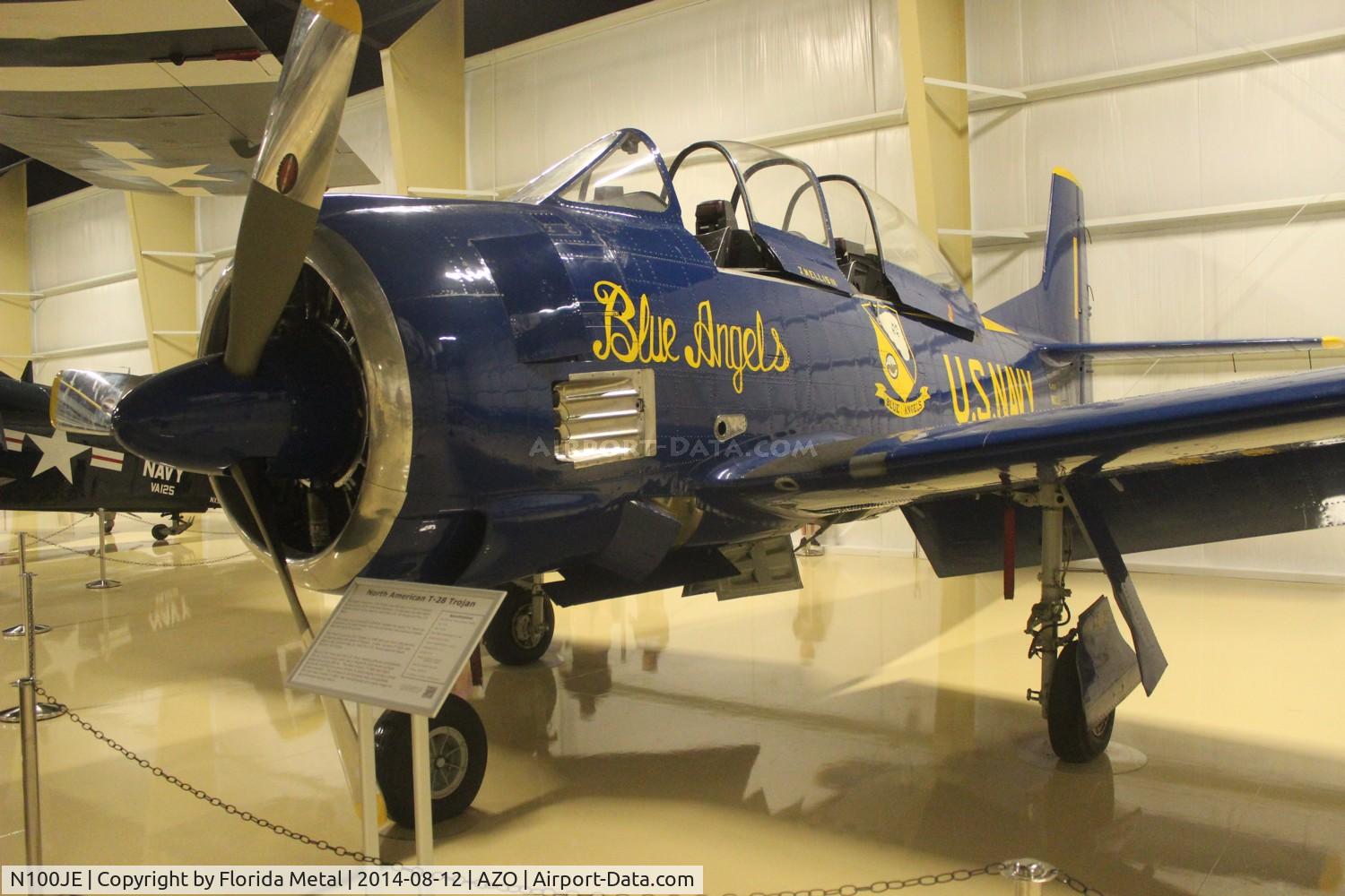 N100JE, 1961 North American NA-260 (T-28) Nomad C/N 51-7700N, T-28 Trojan