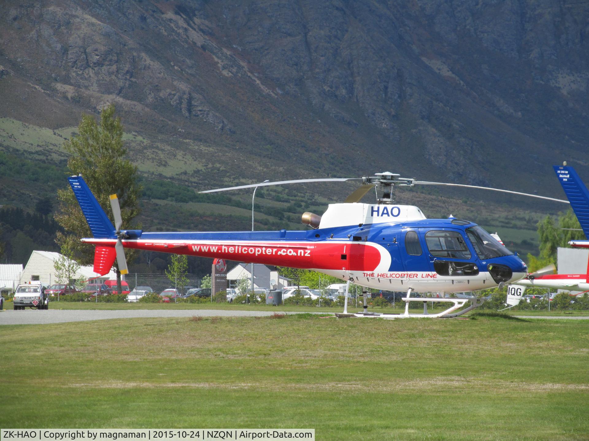 ZK-HAO, Eurocopter AS-350B-2 Ecureuil Ecureuil C/N 7622, scenic operator