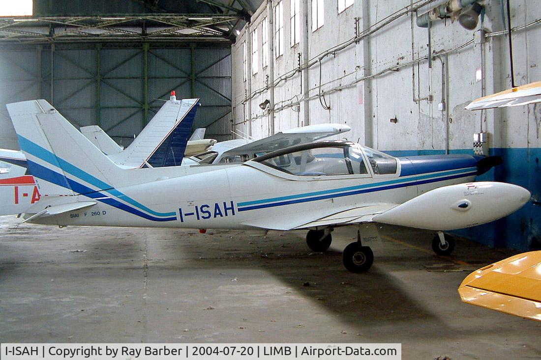 I-ISAH, 1992 SIAI-Marchetti SF-260D C/N 836, SIAI Marchetti SF-260D [836] Milan-Bresso~I 20/07/2004
