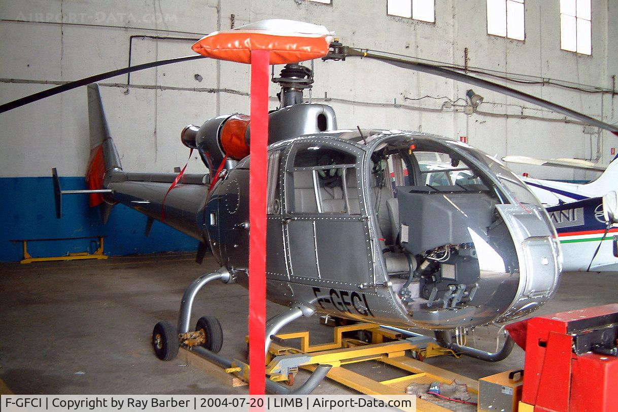 F-GFCI, Aérospatiale SA-341G Gazelle C/N 1206, Aerospatiale SA.341G Gazelle [1206] Milan-Bresso~I 20/07/2004