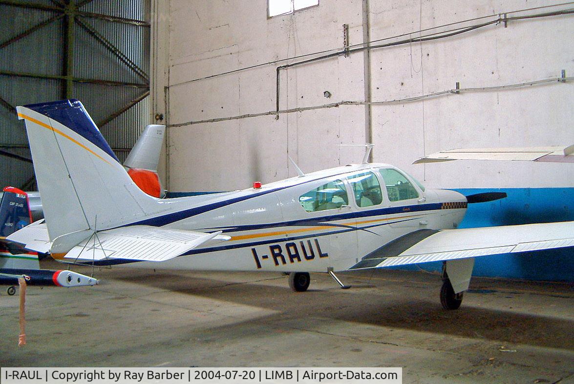 I-RAUL, 1970 Beech F33C Bonanza C/N CJ-27, Beech F33C Bonanza [CJ-27] Milan-Bresso~I 20/07/2004