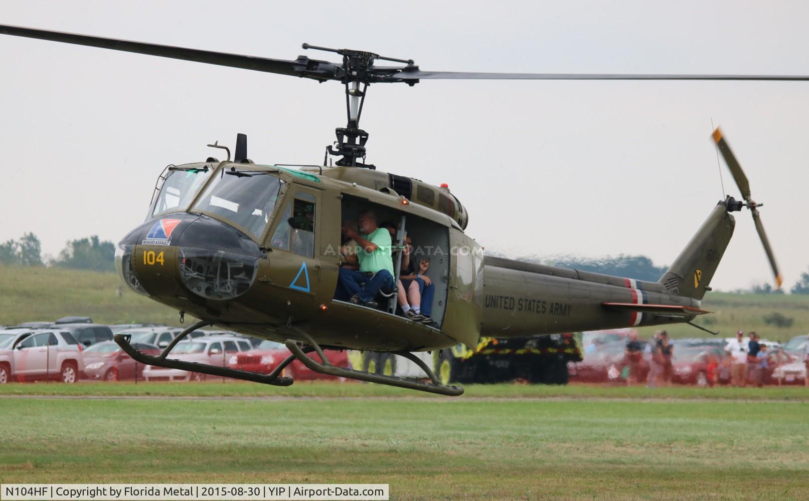 N104HF, 1968 Bell UH-1H Iroquois C/N 10763 (68-16104), UH-1H