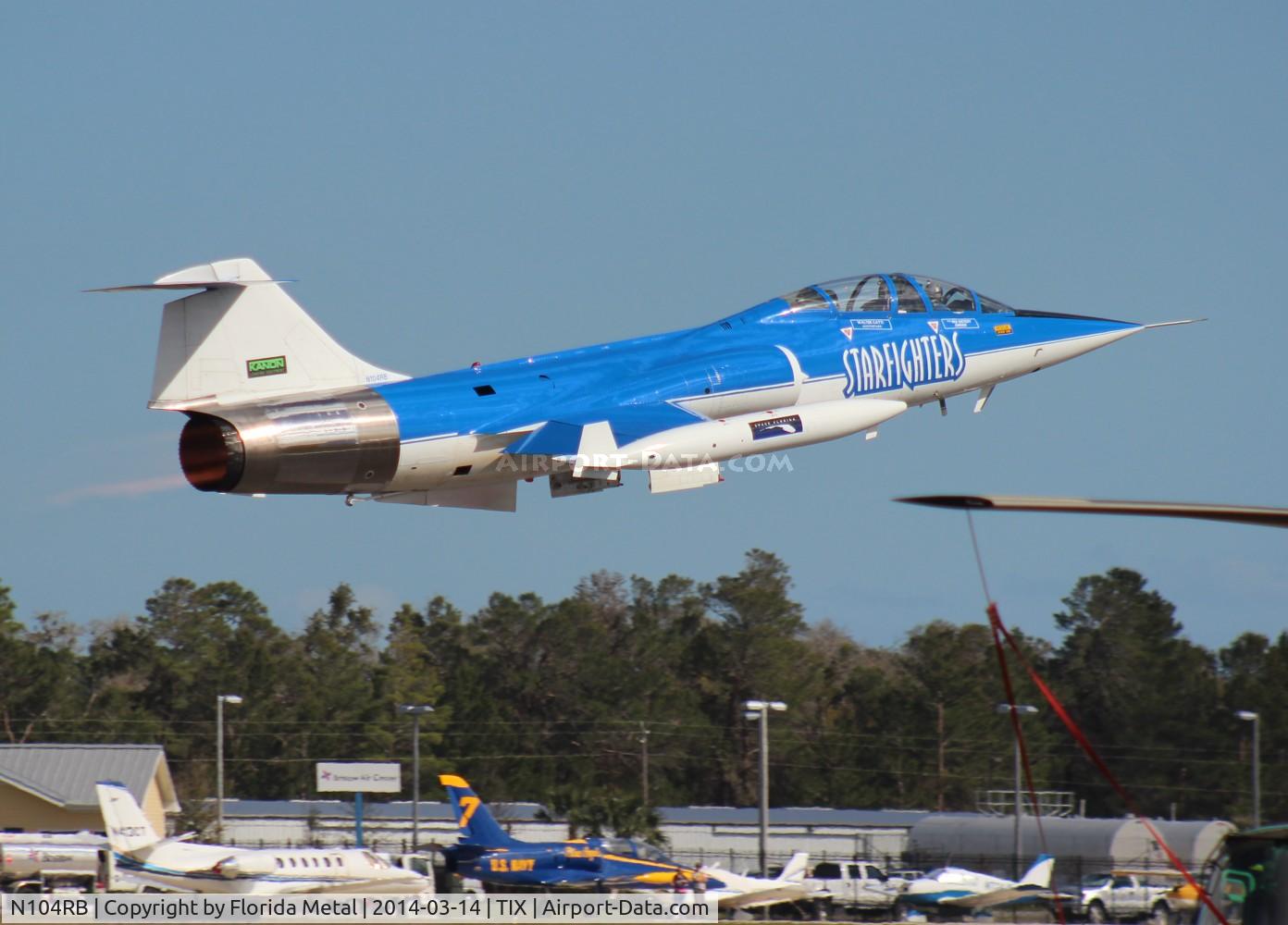 N104RB, 1962 Lockheed CF-104D Starfighter C/N 583A-5302, CF-104D