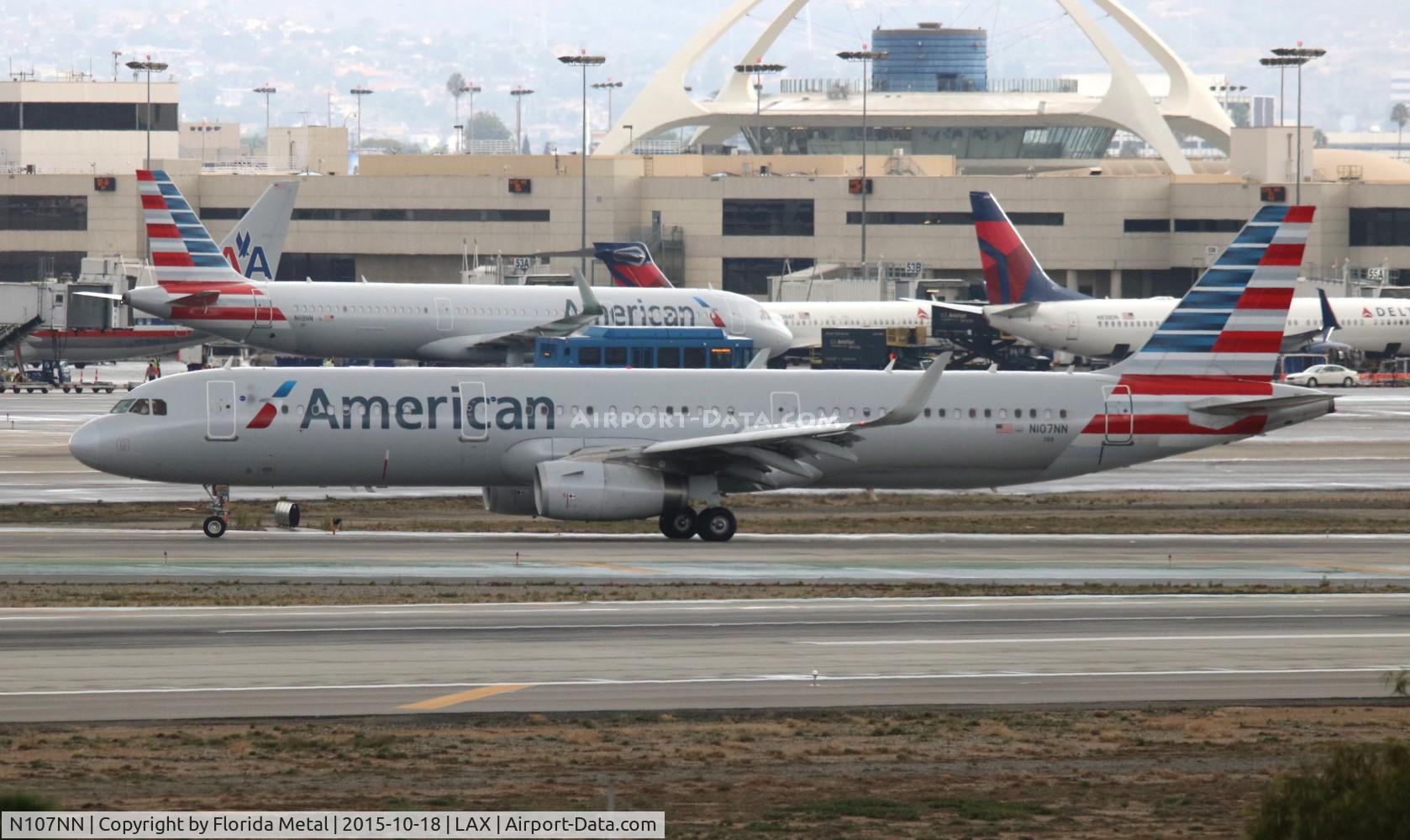 N107NN, 2013 Airbus A321-231 C/N 5938, American