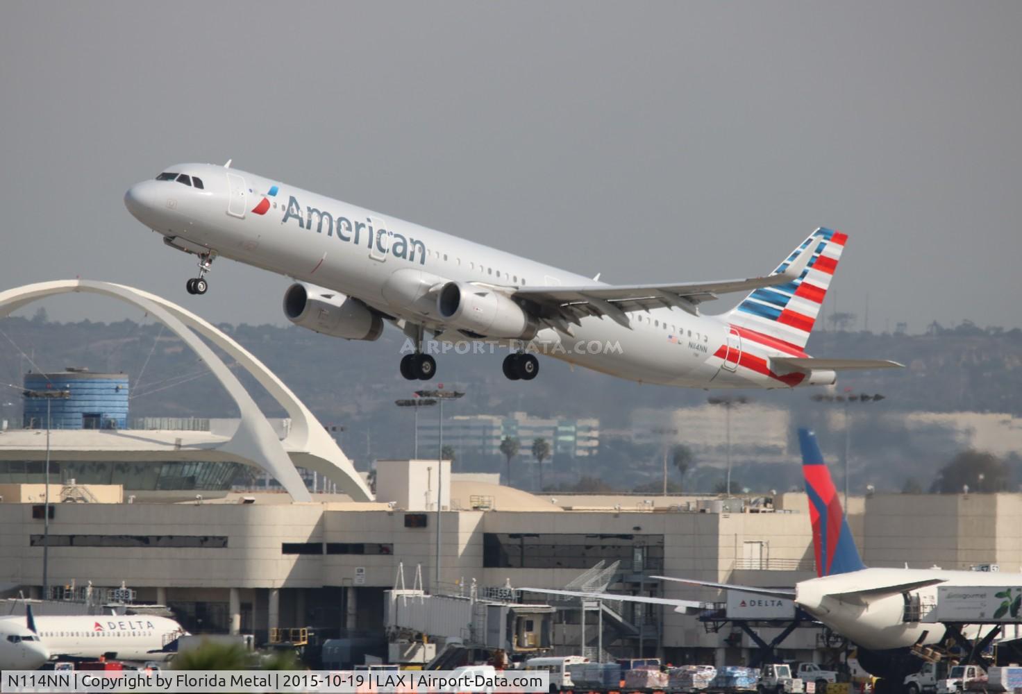 N114NN, 2014 Airbus A321-231 C/N 6046, American