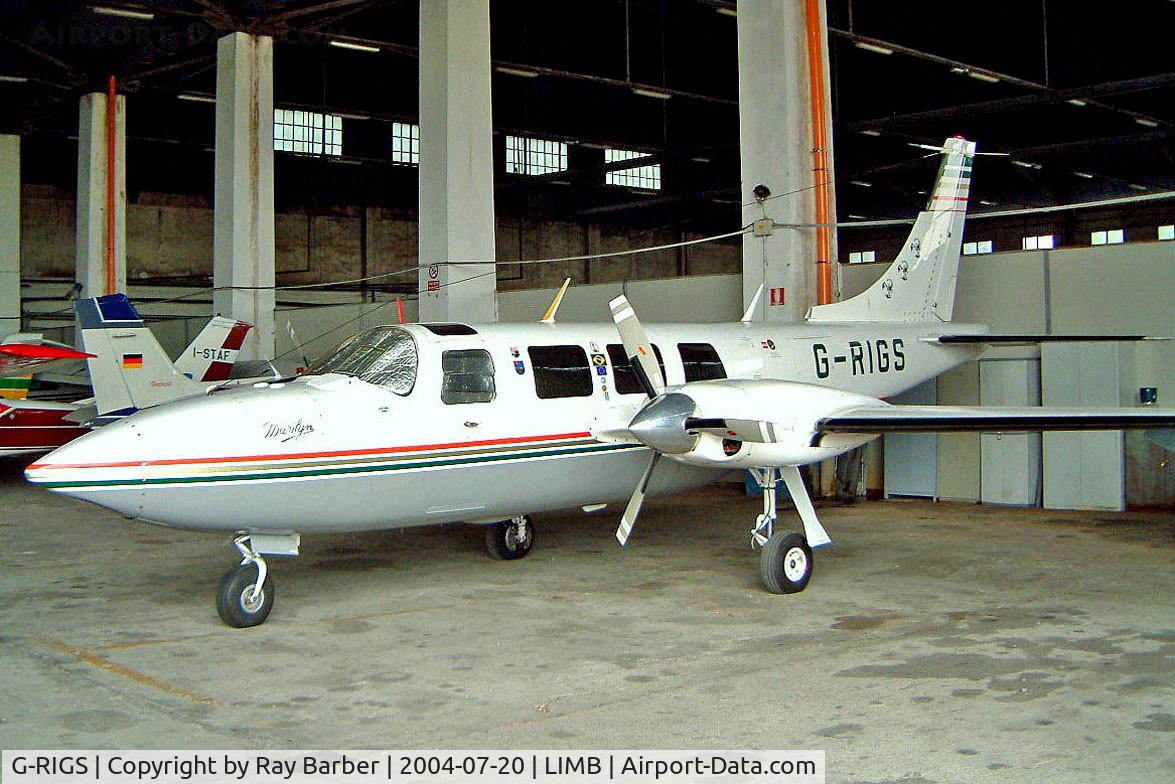 G-RIGS, 1979 Piper PA-60-601P Aerostar C/N 61P06217963281, Piper PA-61-601P Aerostar [61P-0621-7963281] Milan-Bresso~I 20/07/2004
