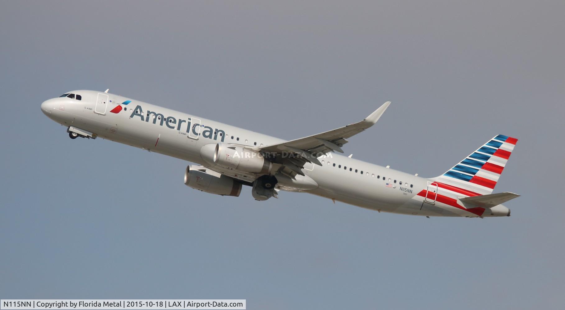 N115NN, 2014 Airbus A321-231 C/N 6063, American