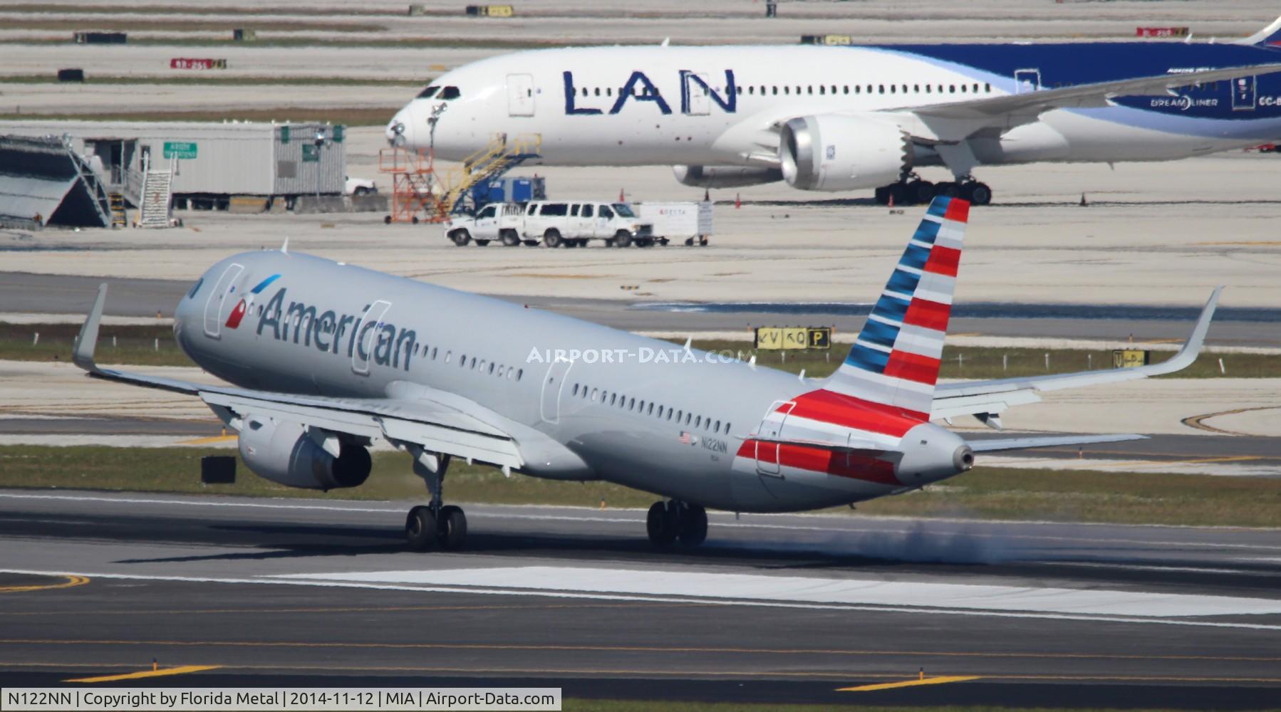N122NN, 2014 Airbus A321-231 C/N 6252, American