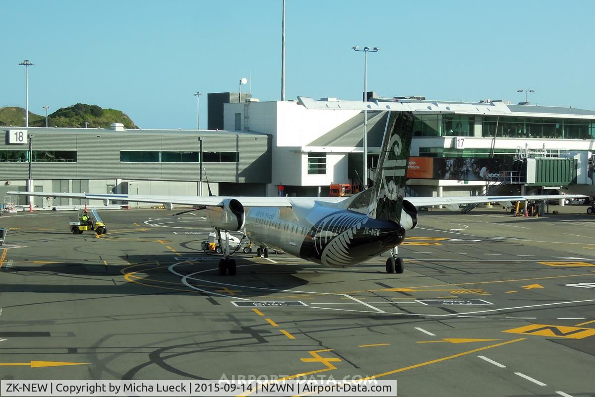ZK-NEW, 2007 De Havilland Canada DHC-8-311Q Dash 8 C/N 648, At Wellington