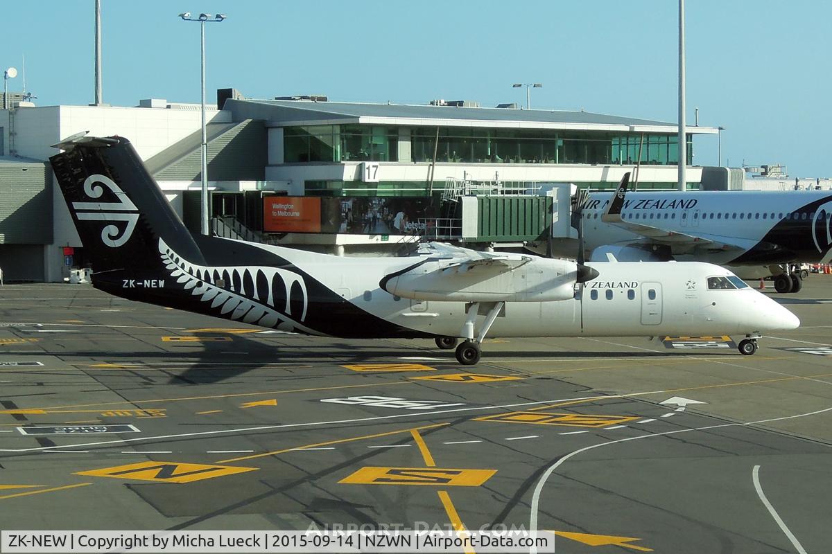 ZK-NEW, 2007 De Havilland Canada DHC-8-311Q Dash 8 C/N 648, At Wellington
