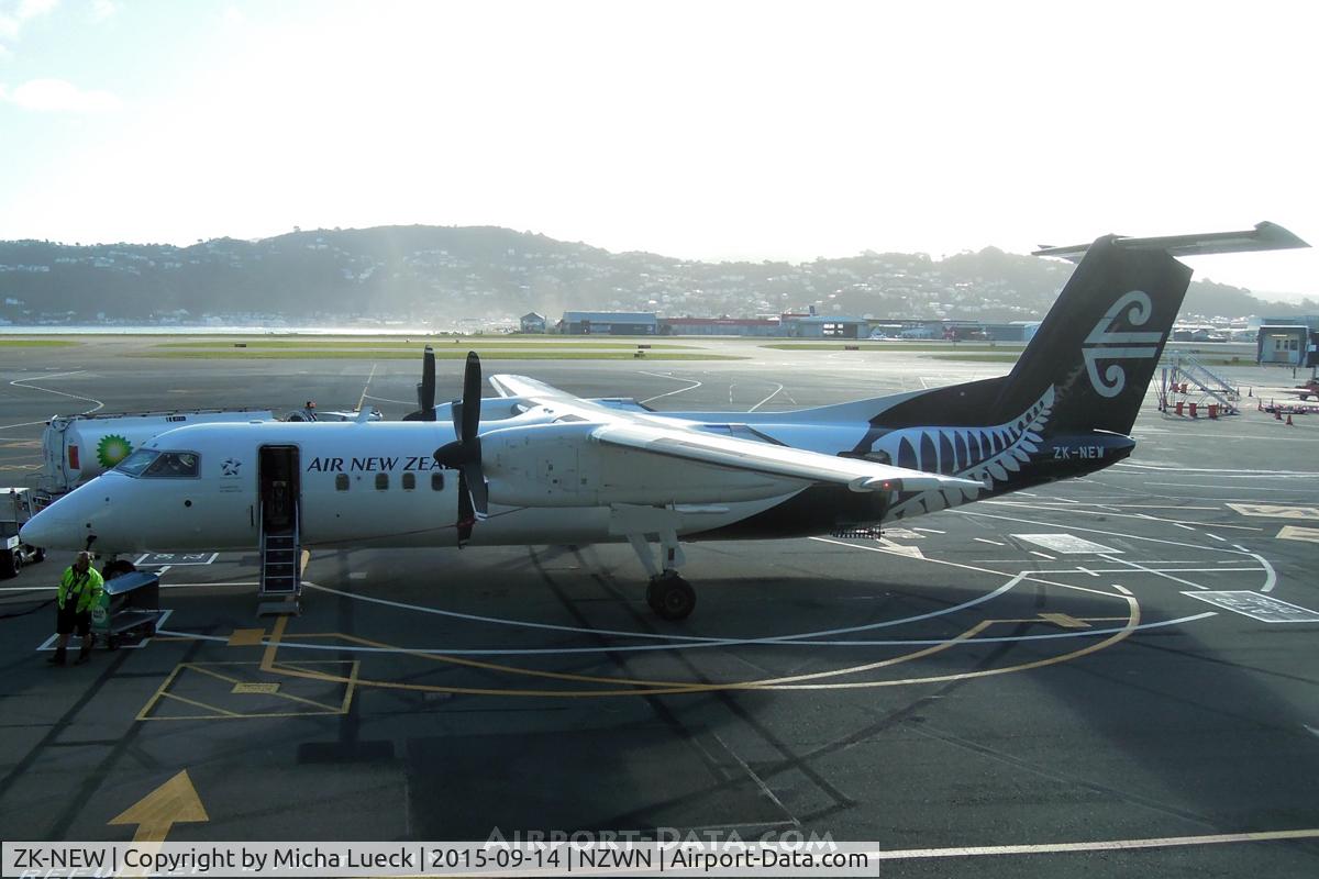 ZK-NEW, 2007 De Havilland Canada DHC-8-311Q Dash 8 C/N 648, At Wellington