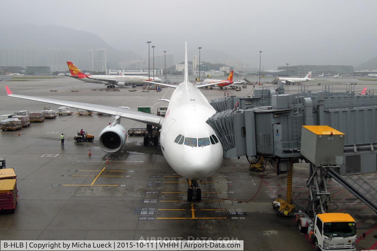 B-HLB, 1995 Airbus A330-342 C/N 083, At Hong Kong