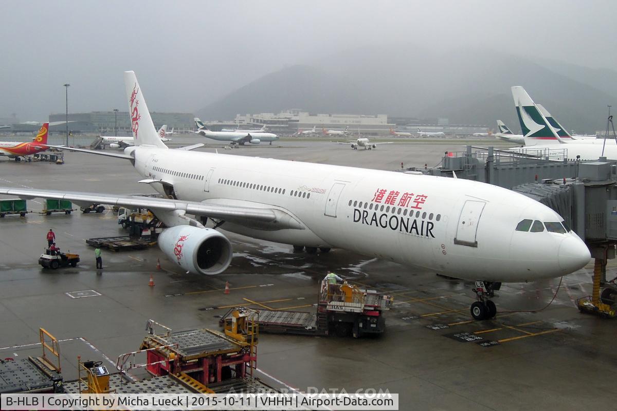 B-HLB, 1995 Airbus A330-342 C/N 083, At Hong Kong