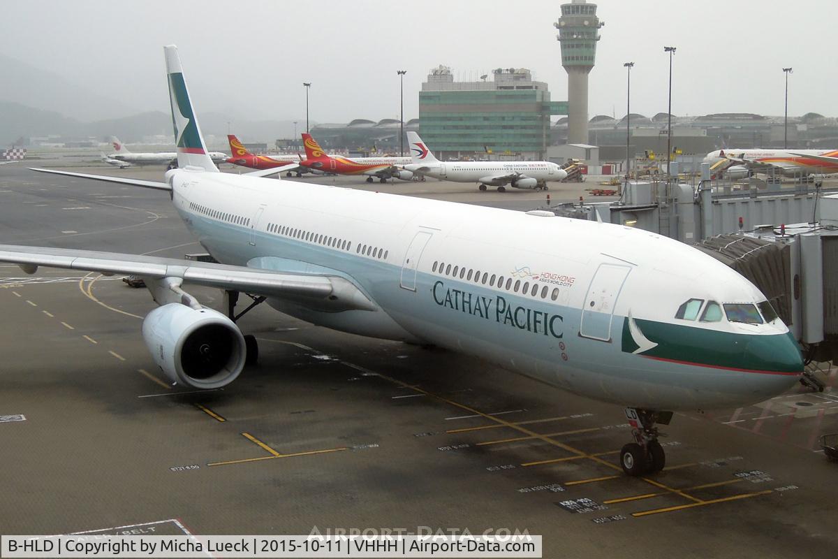 B-HLD, 1995 Airbus A330-342 C/N 102, At Hong Kong