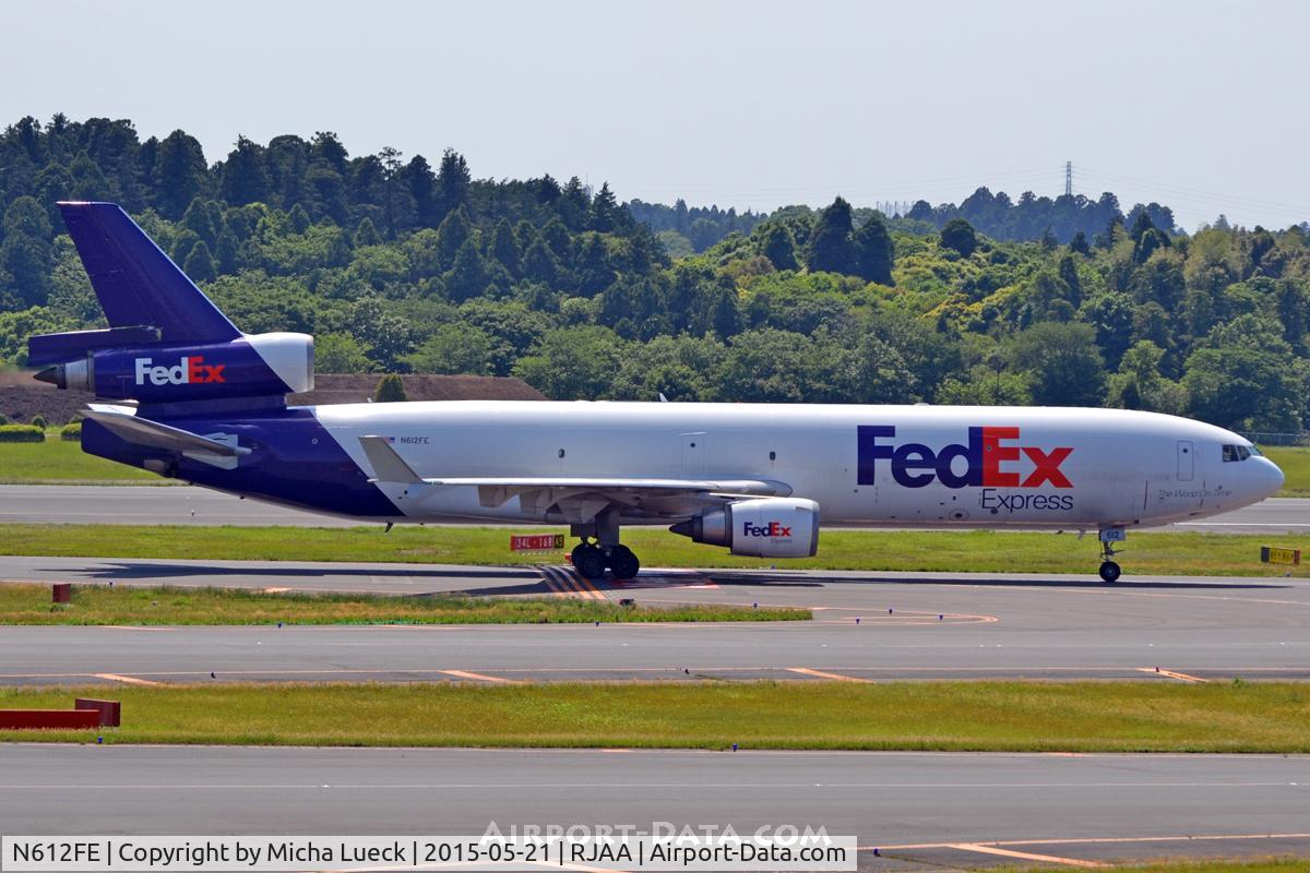 N612FE, 1993 McDonnell Douglas MD-11F C/N 48605, At Narita