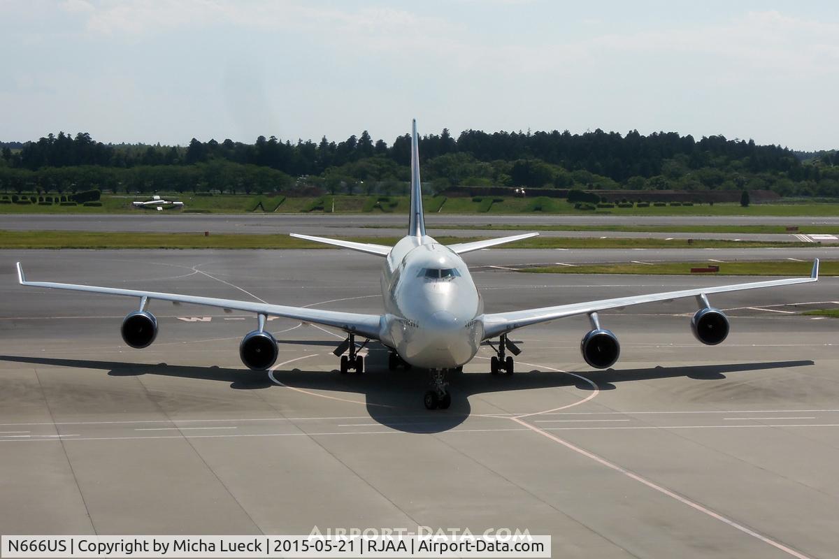 N666US, 1989 Boeing 747-451 C/N 23821, At Narita
