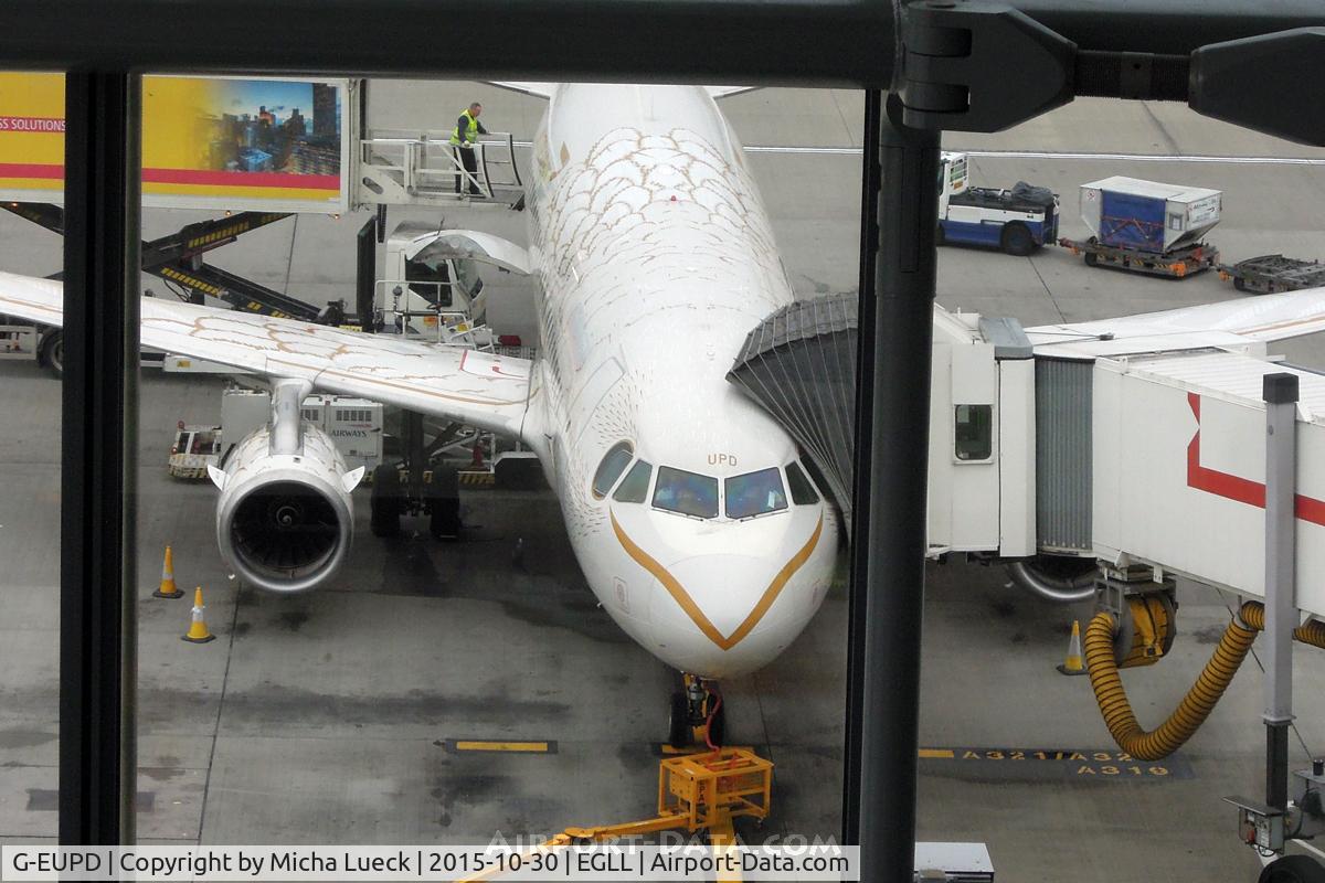 G-EUPD, 1999 Airbus A319-131 C/N 1142, One of the Olympic Dove liveries