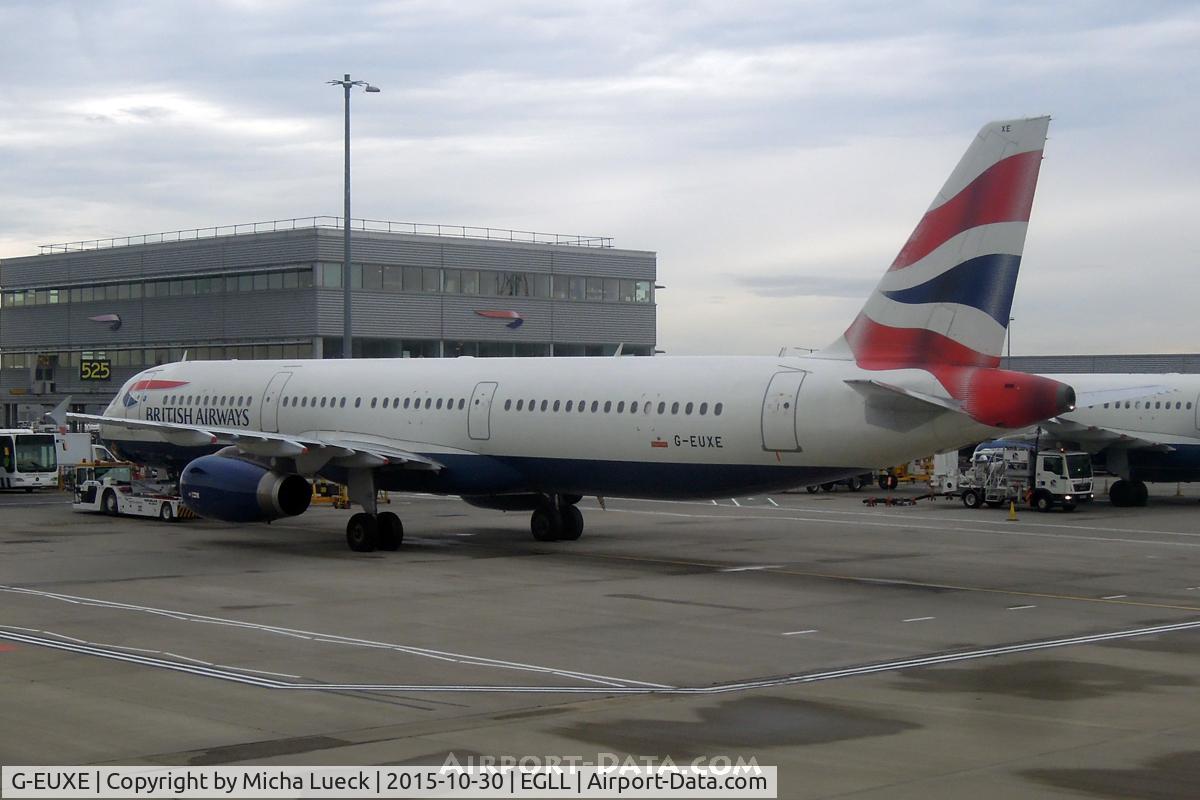 G-EUXE, 2004 Airbus A321-231 C/N 2323, At Heathrow