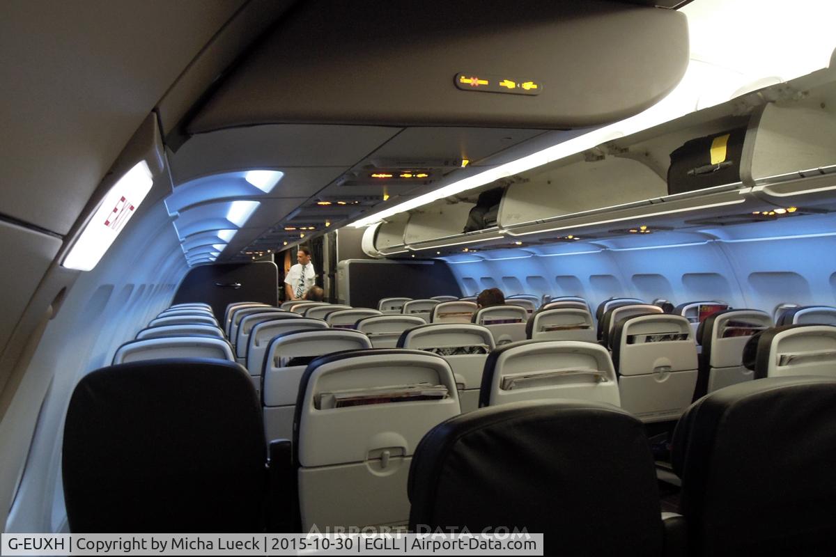 G-EUXH, 2004 Airbus A321-231 C/N 2363, Boarding for the short hop to Manchester