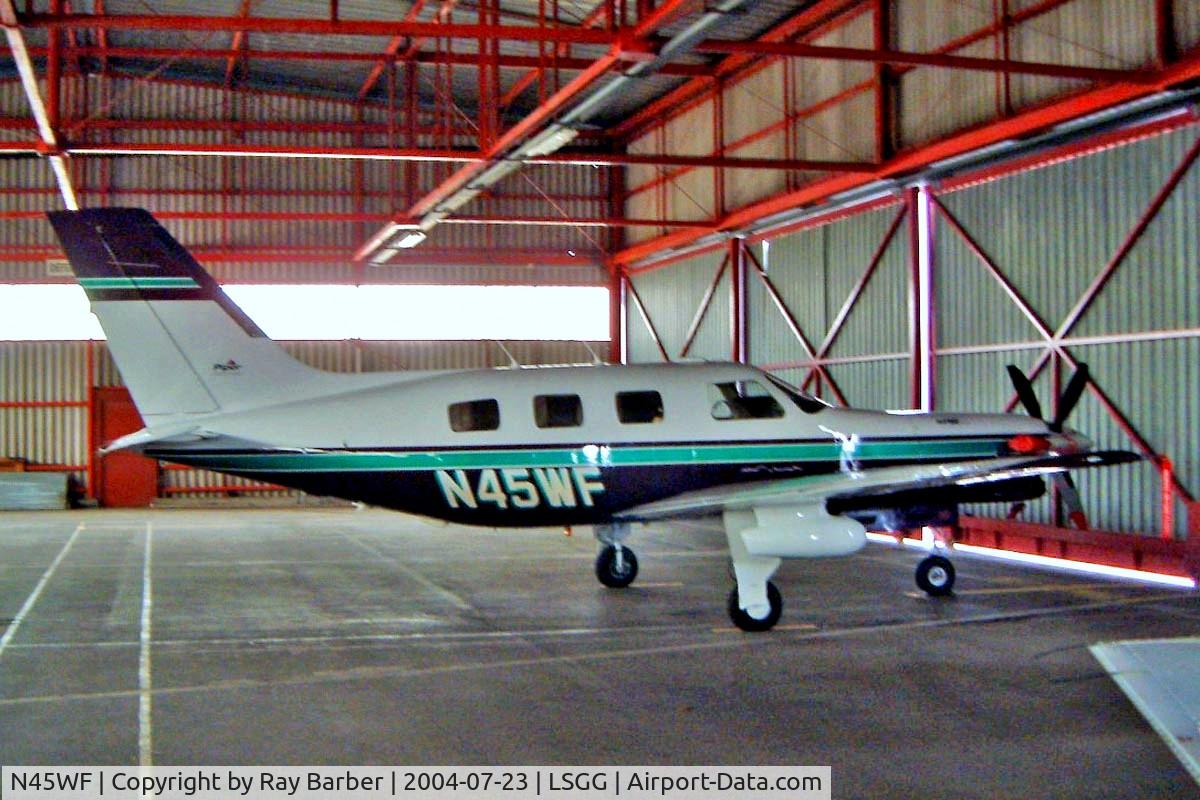 N45WF, 1999 Piper PA-46-350P Malibu Mirage C/N 4636214, Piper PA-46-350P Malibu Mirage JetPROP DLX [4636214] Geneva~HB 23/07/2004