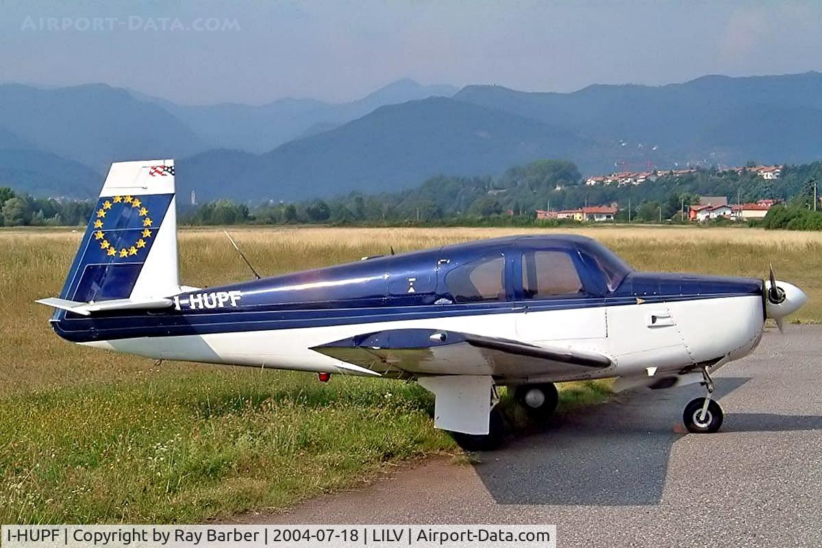 I-HUPF, 1957 Mooney M20 C/N 1169, Mooney M.20 [1169] Valbrembo~I 18/07/2004