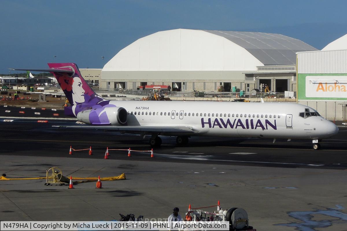 N479HA, 2001 Boeing 717-22A C/N 55124, At Honolulu