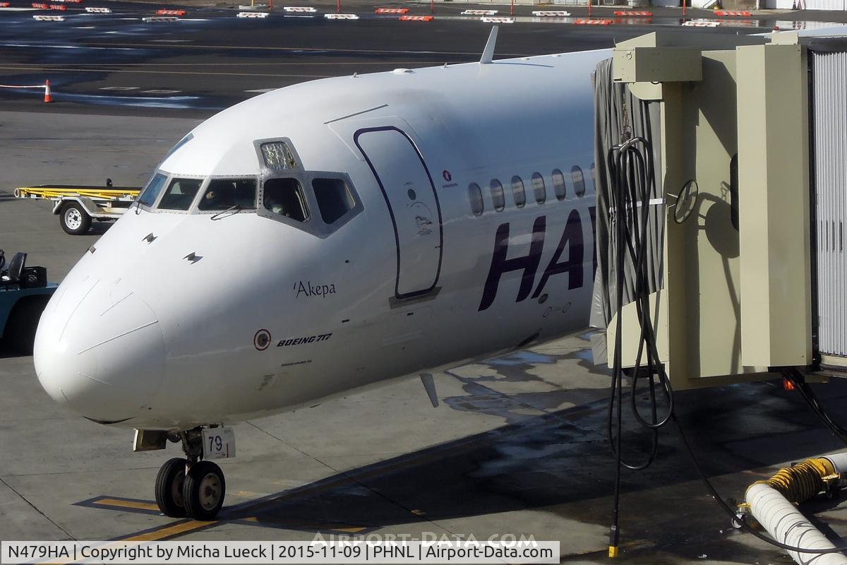 N479HA, 2001 Boeing 717-22A C/N 55124, At Honolulu