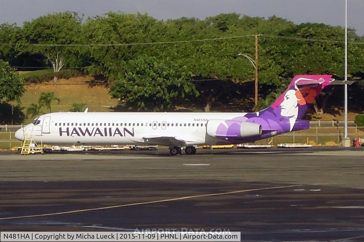 N481HA, 2001 Boeing 717-22A C/N 55126, At Honolulu