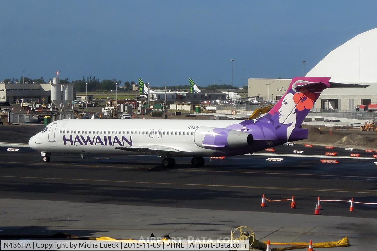 N486HA, 2001 Boeing 717-22A C/N 55131, At Honolulu