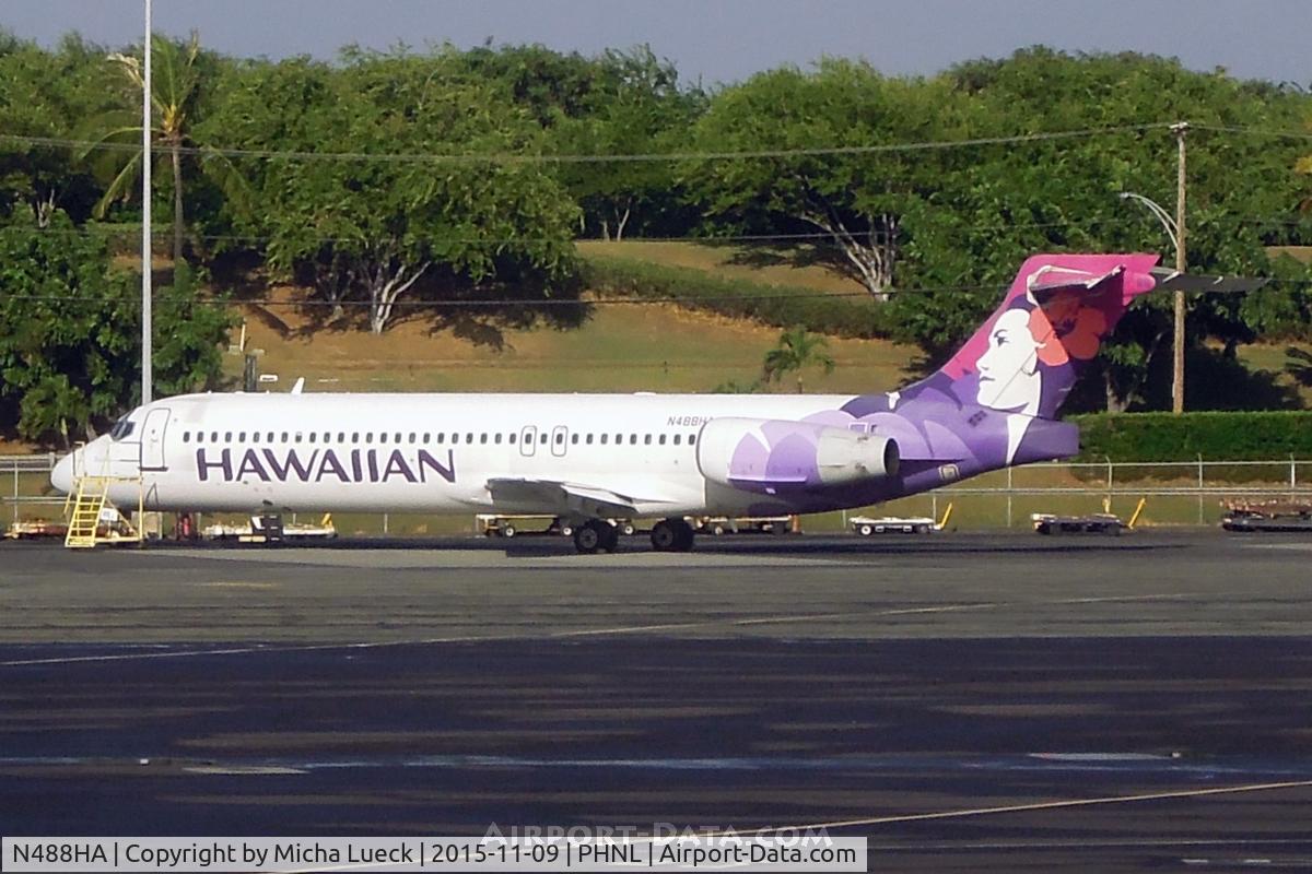 N488HA, 1999 Boeing 717-2BD C/N 55001, At Honolulu