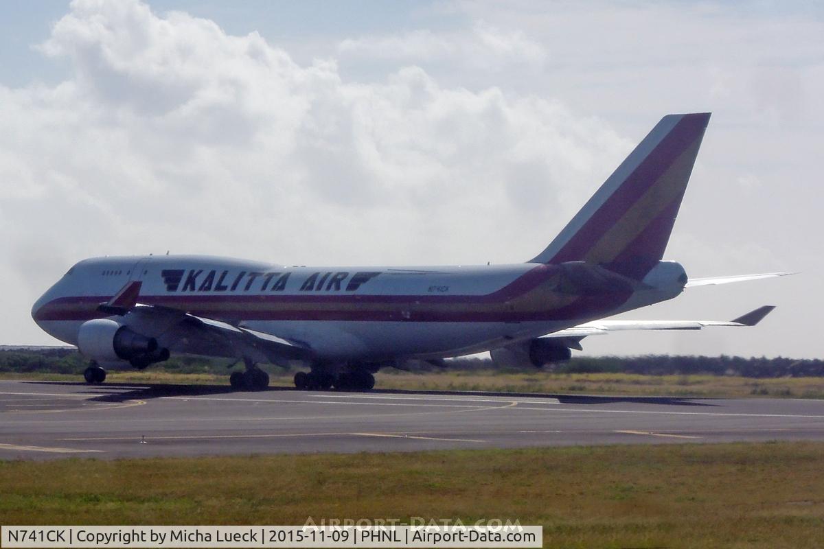 N741CK, 1989 Boeing 747-4H6 C/N 24315, At Honolulu