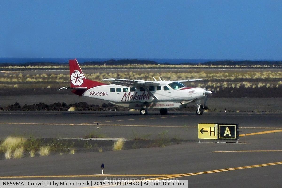 N859MA, Cessna C208B C/N 208B2424, At Kailua-Kona