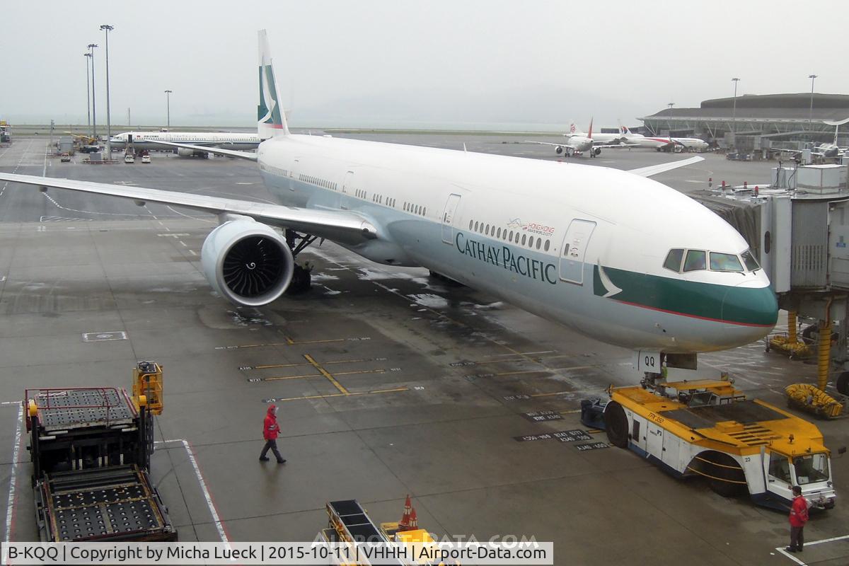 B-KQQ, 2014 Boeing 777-367/ER C/N 41762, At Hong Kong