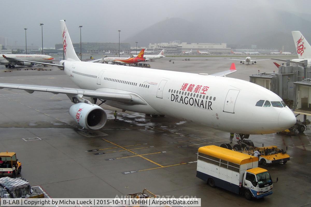 B-LAB, 2005 Airbus A330-343X C/N 673, At Hong Kong