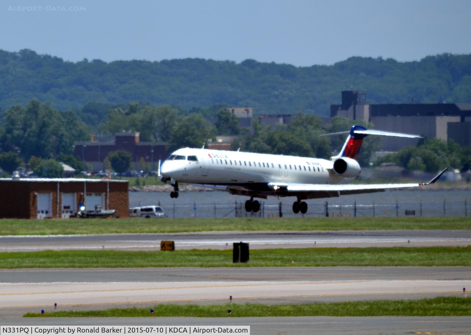N331PQ, 2014 Bombardier CRJ-900LR (CL-600-2D24) C/N 15331, Landing National