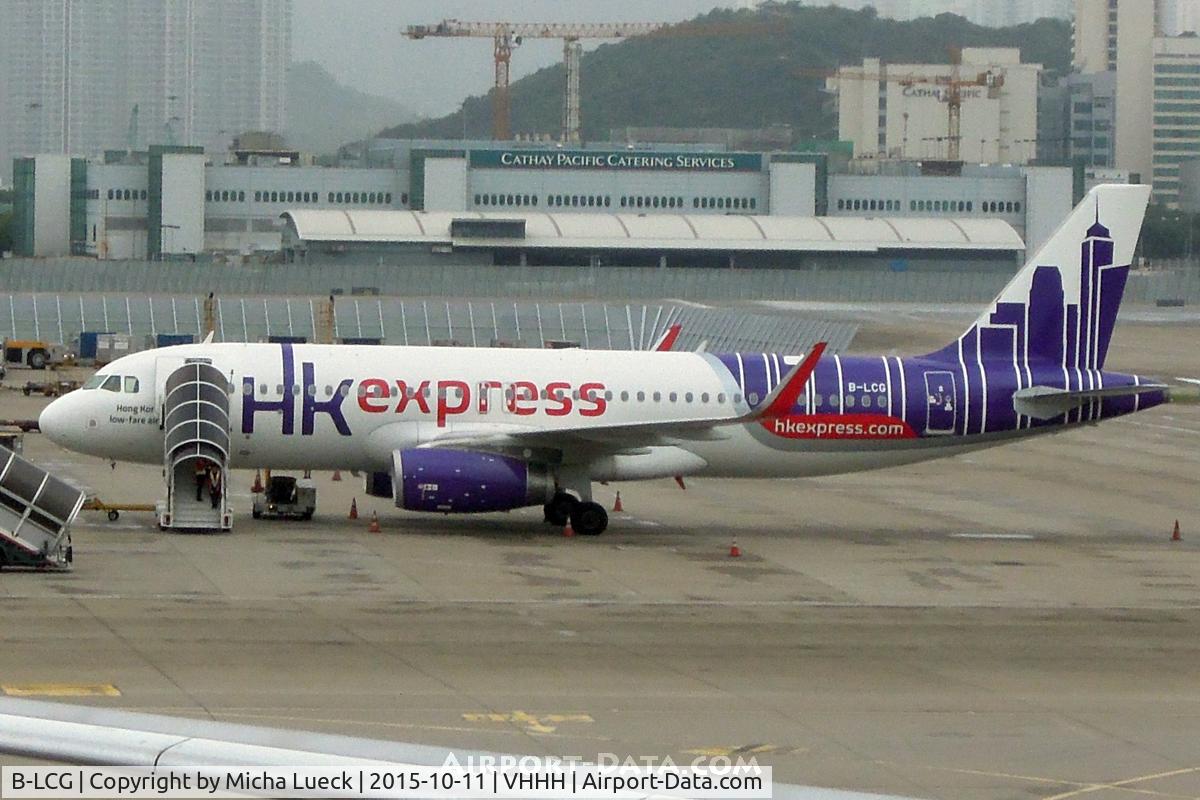 B-LCG, 2013 Airbus A320-232 C/N 5738, At Hong Kong