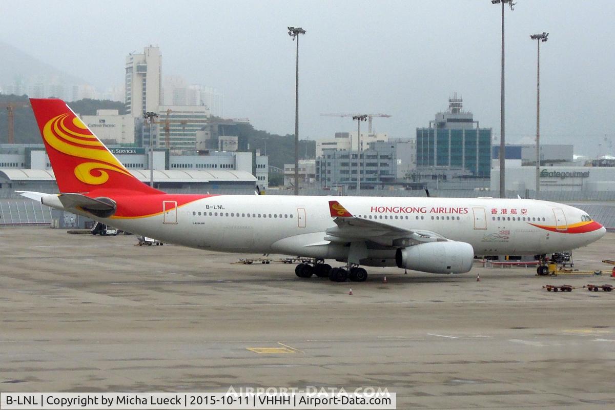 B-LNL, 2012 Airbus A330-243 C/N 1322, At Hong Kong