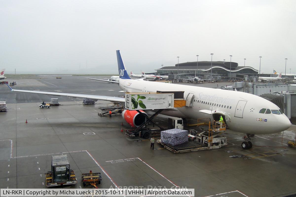 LN-RKR, 2015 Airbus A330-343E C/N 1660, At Hong Kong