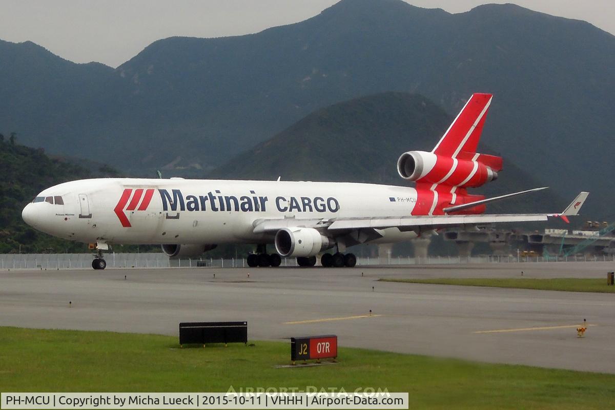 PH-MCU, 1996 McDonnell Douglas MD-11F C/N 48757, At Hong Kong