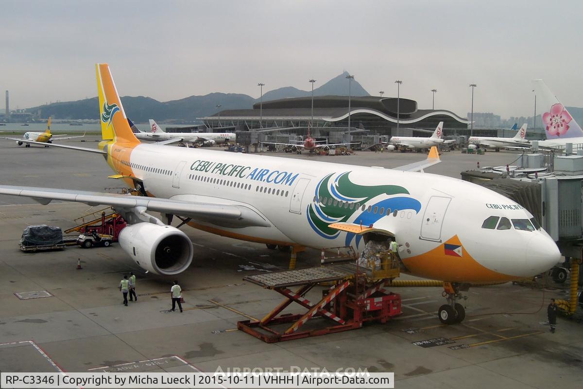 RP-C3346, 2015 Airbus A330-343 C/N 1602, At Hong Kong