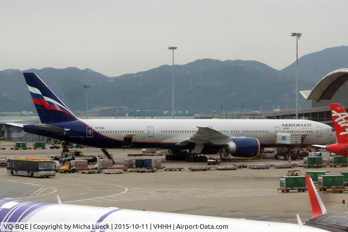 VQ-BQE, 2014 Boeing 777-3M0/ER C/N 41683, At Hong Kong
