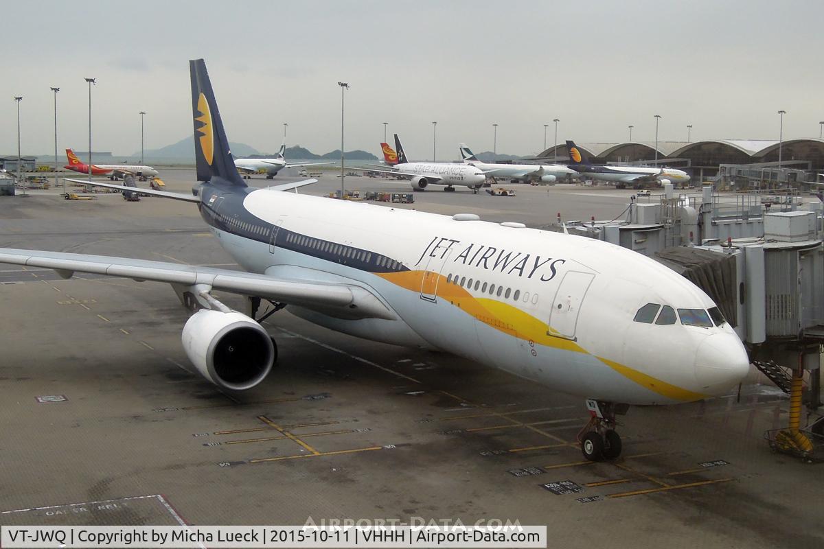 VT-JWQ, 2008 Airbus A330-202 C/N 956, At Hong Kong